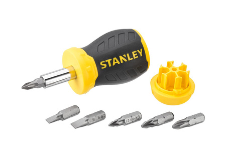 STANLEY 0-66-357 WKRĘTAK Z WYMIENNYMI BITAMI MULTI-BIT 6BITÓW