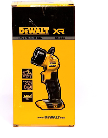 DeWALT DCL040 LAMPA LATARKA PRZEGUBOWA LED XR 18V