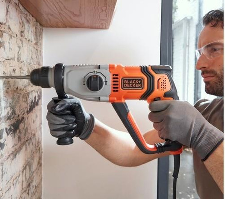 BLACK DECKER BEHS02K MŁOTOWIERTARKA SDS+ 800W 2,2J