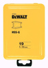 DeWALT DT5923 ZESTAW WIERTEŁ DO METALU HSS-G 19 szt