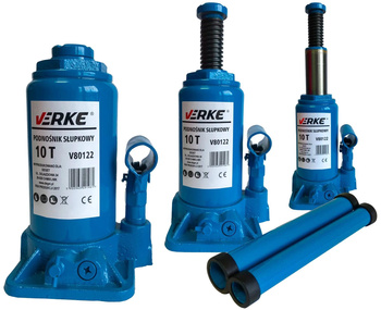 VERKE V80122 PODNOŚNIK HYDRAULICZNY SŁUPKOWY 10T