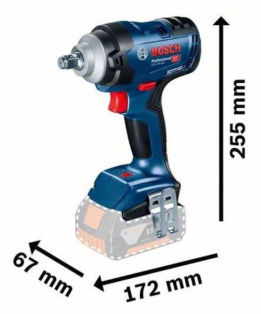 BOSCH GDS 18V-400 KLUCZ UDAROWY 400Nm 2 aku 5,0Ah