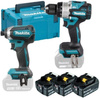 MAKITA DLX2432TJ WKRĘTARKA + ZAKRĘTARKA 3x5,0Ah