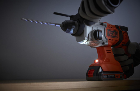 Black Decker BCD900B MŁOTOWIERTARKA SDS+ 18V 1,2J