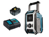 MAKITA DMR114 Radio AM/FM SUBWOOFER BLEUTOOTH + 5Ah + ŁADOWARKA SD