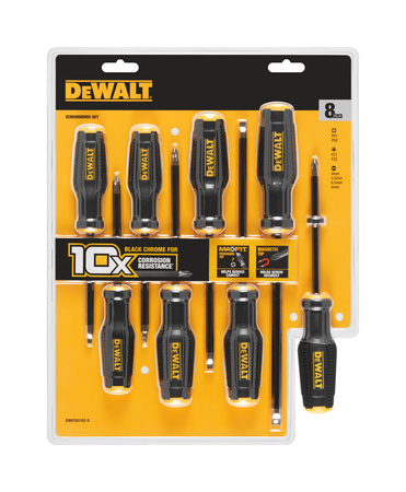 DEWALT DWHT65102-0 ZESTAW 8SZT WKRĘTAKÓW DO ŚRUB PROSTYCH, PH I PZ, MAXFIT