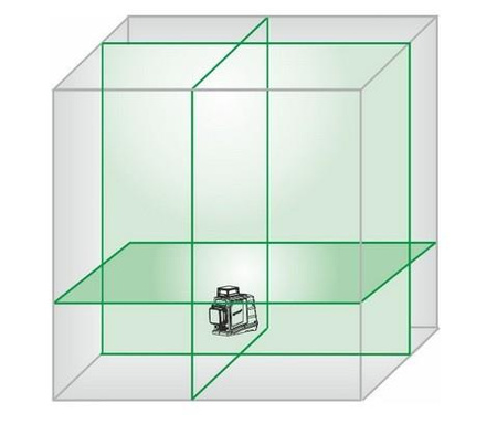 PRO LK-360.3DG LASER PŁASZCZYZNOWY KRZYŻOWY 3D 360 + statyw