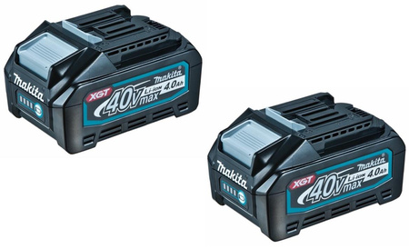 MAKITA DK0125G301 ZESTAW NARZĘDZI 40V XGT + 2x4,0Ah MAKPAC