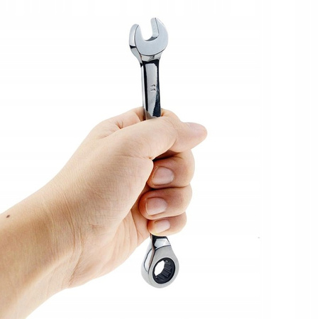 VERKE V35402 KLUCZE PŁASKIE PŁASKO OCZKOWE Z GRZECHOTKĄ