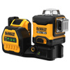 DeWALT DCE089D1G18 LASER KRZYŻOWY 360° ZIELONY 2Ah + DE0892G DETEKTOR + STATYW TR-650F 