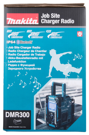 MAKITA DMR300 RADIO BUDOWLANE Z ŁADOWARKĄ - BLEUTOOTH