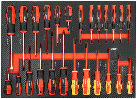VERKE V33113 SZAFKA NARZĘDZIOWA 12 SZUFLAD+ 293 NARZĘDZI