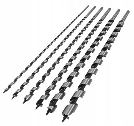 VERKE V05077 ZESTAW WIERTEŁ KRĘTYCH DO DREWNA 6szt