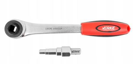 VERKE V39146 GRZECHOTKA 1/2'' + KLUCZ DO ŚRUBUNKÓW