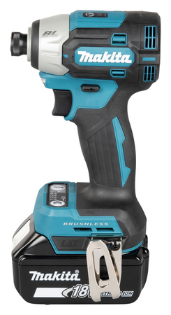 MAKITA DTD201RTJ ZAKRĘTARKA UDAROWA 18V • 1/4" • 210 NM • 4 BIEGI • 2x 5Ah