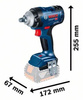 BOSCH GDS 18V-400 KLUCZ UDAROWY 400Nm 2 aku 5,0Ah