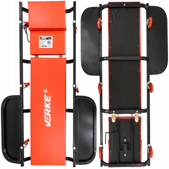 VERKE V83252 LEŻANKA WARSZTATOWA WÓZEK ZAGŁÓWEK PÓŁKI PRO