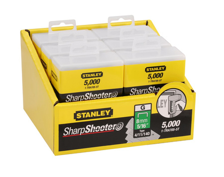 STANLEY 1-TRA705-5T 8MM ZSZYWKA TYPU G 4/11/140 5000 szt
