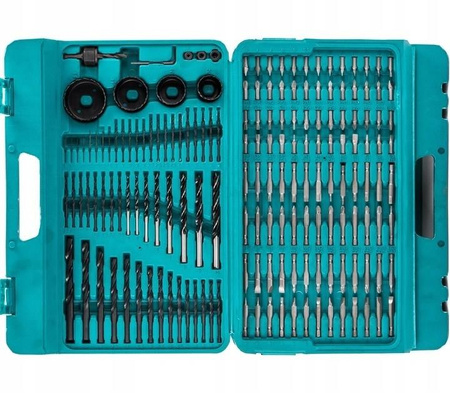 MAKITA DK18298X1 Zestaw Wkrętarka +Wyrzynarka +217pc