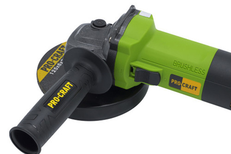 PROCRAFT PW2200 SZLIFIERKA KĄTOWA 125MM 1100W BEZSZCZOTKOWA REGULACJA OBROTÓW