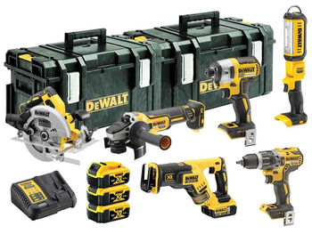 DeWALT DCK623P3 ZESTAW NARZĘDZI 18V XR 3x5Ah 6 szt