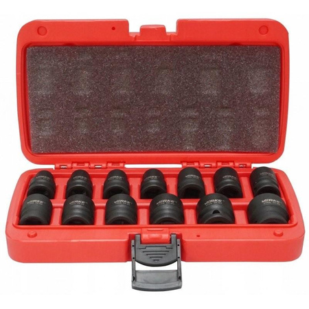 VERKE V39460 NASADKI UDAROWE KRÓTKIE 1/2″ 13 EL 10-24 mm