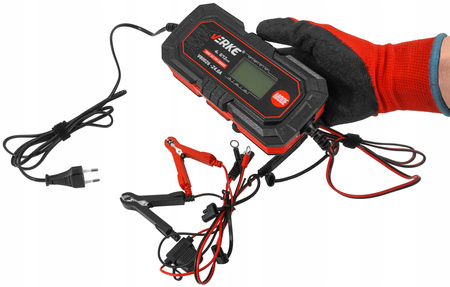 VERKE V80026 PROSTOWNIK ŁADOWARKA AKUMULATORA 6V 12V 4A