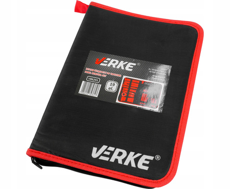 VERKE V86291 ZESTAW ŚCIĄGACZY ŚCIAGACZE DO TAPICERKI 19 pc