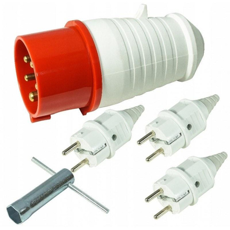 VERKE V60210 AGREGAT PRĄDOTWÓRCZY 6500W 230/400V AVR