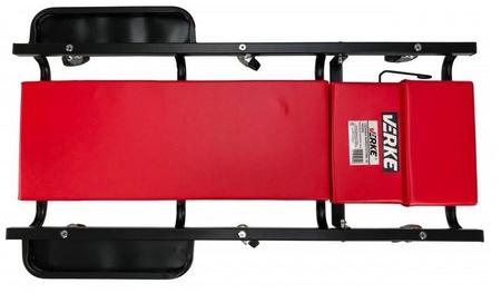 VERKE V83252 LEŻANKA WARSZTATOWA WÓZEK ZAGŁÓWEK PÓŁKI PRO