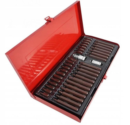 VERKE V39025 KLUCZE WPUSTOWE IMBUS TORX SPLINE ZESTAW S2