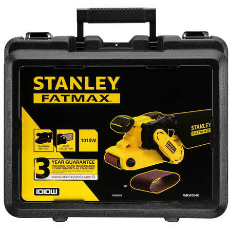 STANLEY FMEW204K SZLIFIERKA TAŚMOWA 1010W W KUFRZE