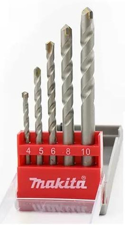 MAKITA D-05175 ZESTAW WIERTEŁ DO BETONU 5 szt.