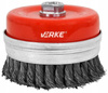 VERKE V05252 SZCZOTKA DRUCIANA CZOŁOWA M14 PLECIONA 100mm