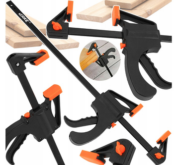 VERKE V86587 ŚCISK STOLARSKI JEDNORĘCZNY 450 MM