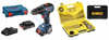 BOSCH GSR 18V-50 WKRĘTARKA AKU 18V 2x2Ah + DEWALT 100 SZT
