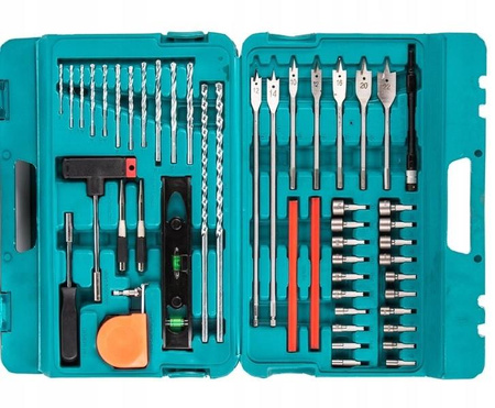 HIKOKI DS18DJL Wkrętarka 18V 2 aku 1,5Ah + VERKE 217szt