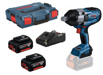 BOSCH GDS 18V-1050H KLUCZ UDAROWY 1050Nm + 2x5,0Ah