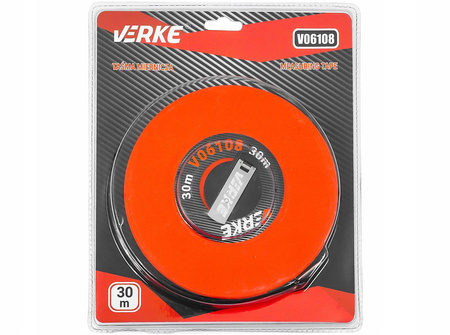 VERKE V06108 MIARA TAŚMA MIERNICZA ZWIJANA MIARKA 30M V06108