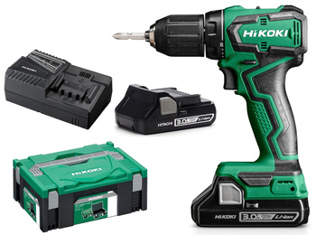 HiKOKI DS18DD AKU WIERTARKO-WKRĘTARKA 55Nm 2x3,0Ah (HITACHI)