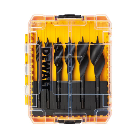DEWALT DT90238 ZESTAW WIERTEŁ DO DREWNA 6 SZTUK + Tough case