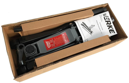 VERKE V80100 PODNOŚNIK NISKOPROFILOWY 2,5 TONY GUMA PROFI