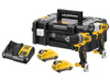 DeWALT DCK2110L2T 12V ZESTAW WKRĘTARKA DCD701 + ZAKRĘTARKA DCF801