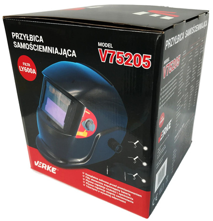 VERKE V75205 PRZYŁBICA MASKA SPAWALNICZA SAMOŚCIEMNIAJĄCA