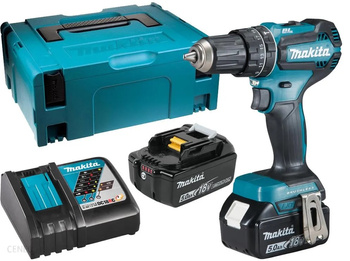 MAKITA DHP485RTJ WKRĘTARKA 18V UDAR 50Nm + 2x5,0Ah