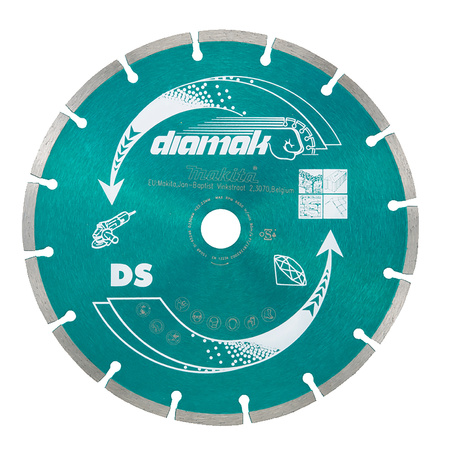 MAKITA D-61145 TARCZA DIAMENTOWA 230 MM SZYBKOTNĄCA DIAMAK SEGMENT