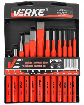 VERKE V87002 ZESTAW PUNKTAKÓW / PRZECINAKÓW 12 EL.