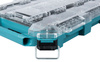 MAKITA MAKTRAK P-91051 ORGANIZER PŁASKI 8,14 L • TRANSPARENTNY • 11 POJEMNIKÓW