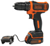 BLACK DECKER BDCDD12 WIERTARKO-WKRĘTARKA + 1,5Ah