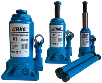VERKE V80121 PODNOŚNIK HYDRAULICZNY SŁUPKOWY 8T